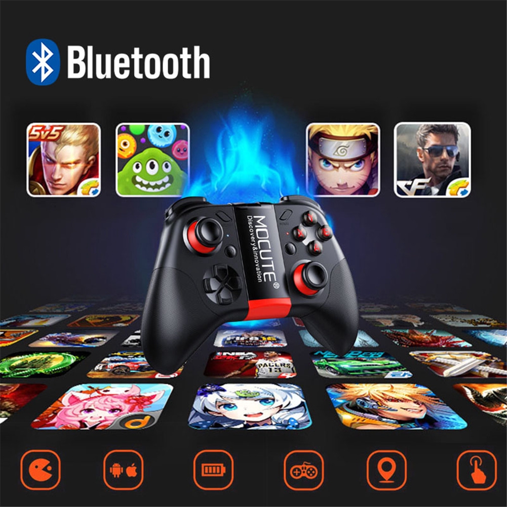 Tay Cầm Chơi Game Mocute 053 054 Kết Nối Bluetooth Cho Điện Thoại Android