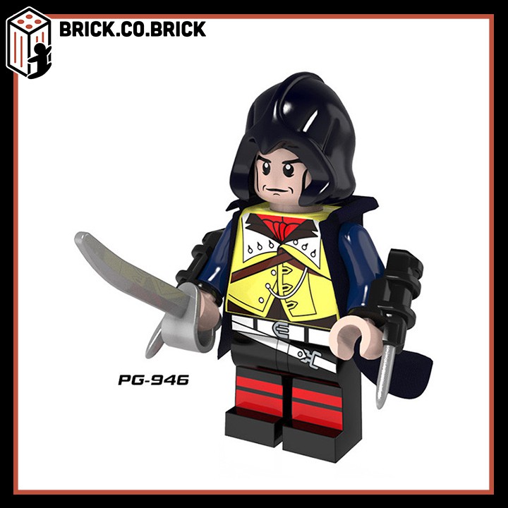 Lego Sát thủ Assassin's Creed Đồ Chơi Lắp Ráp Minifigure Nhân Vật Game PG8020