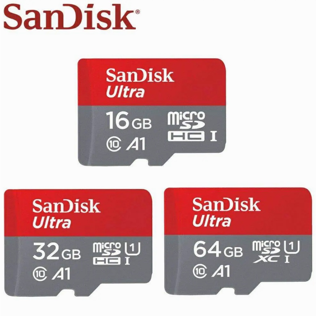 Thẻ Nhớ Sandisk 32GB/64GB/128GB thẻ sd tốc độ cao SDHC dùng điện thoại máy ảnh điện thoại Wifi Camera 120MB/S