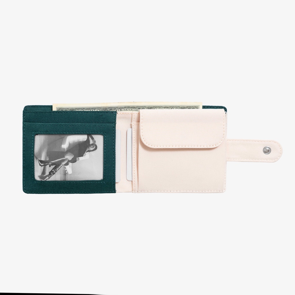 Ví vải gập đôi unisex DIM June Wallet Ngang - 5 màu