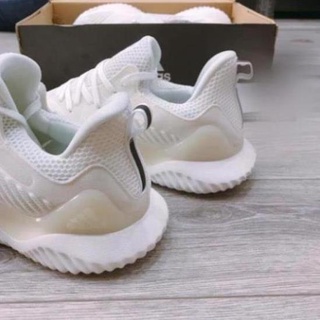 🇧🇦 [Ảnh thật] Giày Adidas Alphabounce màu trắng dành cho nam nữ * " , " ⚡ !