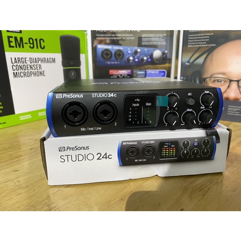 Soundcard presonus studio 24C