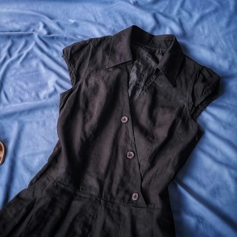 VÁY LINEN XẾP LY 2HAND