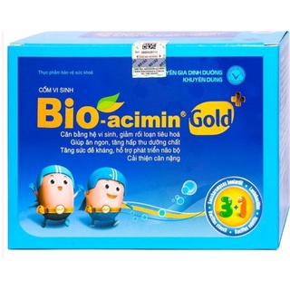 Cốm vi sinh Bio-acimin Gold+ - Giúp tiêu hoá khoẻ, trẻ ăn ngon