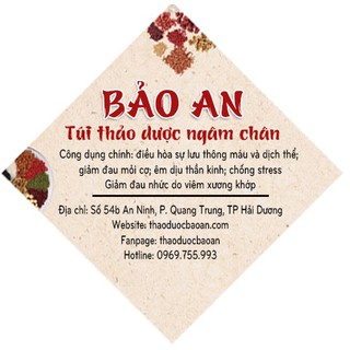 THẢO DƯỢC NGÂM CHÂN BẢO AN