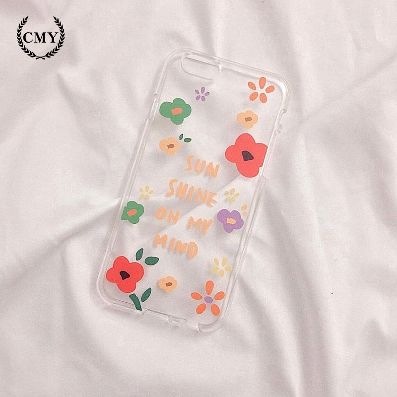 Ốp điện thoại họa tiết hoa nhiều màu xinh xắn cho iPhone11/11Pro 11pro Max X XR XS XS MAX 6 7 8 plus | BigBuy360 - bigbuy360.vn