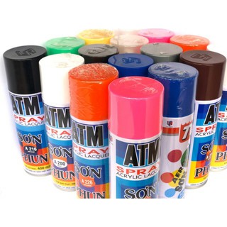 Sơn phun xịt ATM nhiều màu spray