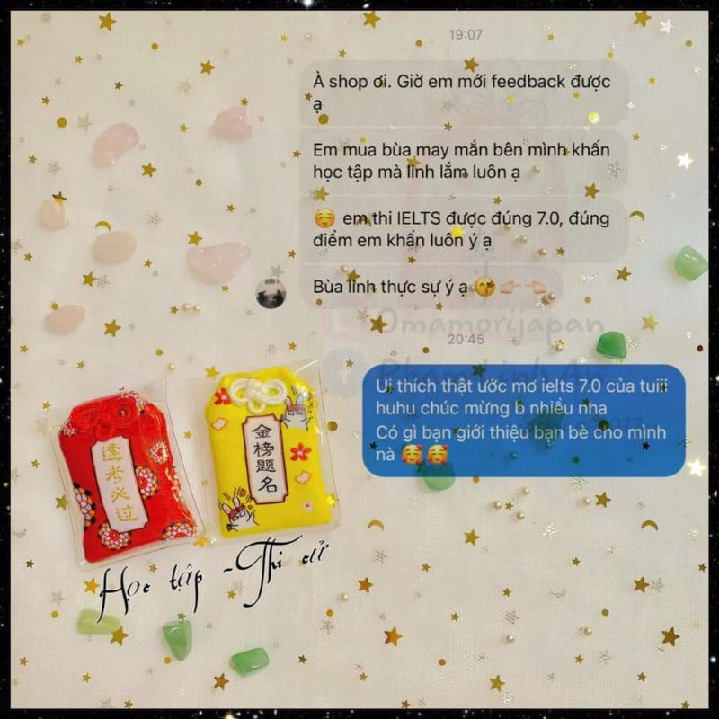Omamori học tập