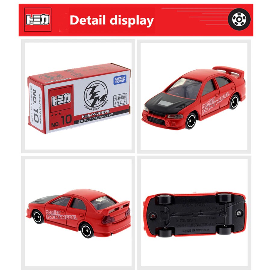 Xe mô hình Tomica Event Model 10 Mitsubishi 137443 Fullbox Chính Hãng Takara Tomy - Victoys