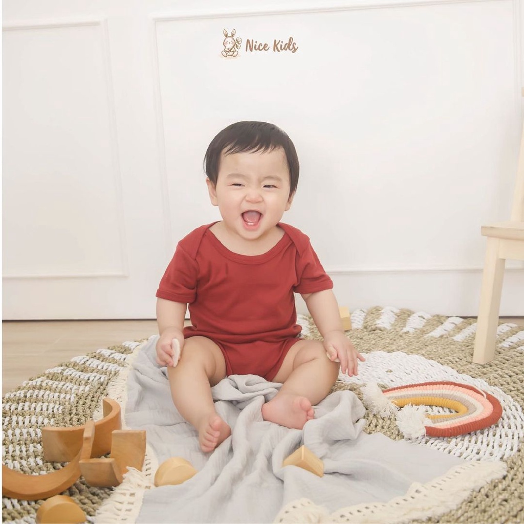 Những đứa trẻ đẹp | Bodysuit Cơ Bản | Nhảy Trẻ Em | Newbord - 2 Tuổi | Em Bé Romper | Áo Liền Quần Nữ Một Mảnh
