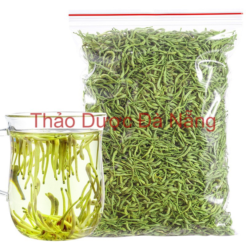 Hoa Kim Ngân Loại 1 xanh ươm nguyên chất. _100 gram