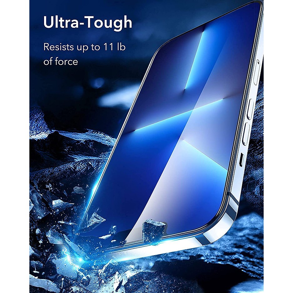 Kính Cường Lực ESR cho iPhone 13 Mini / 13 / 13 Pro / 13 Pro Max - Hàng Nhập Khẩu.