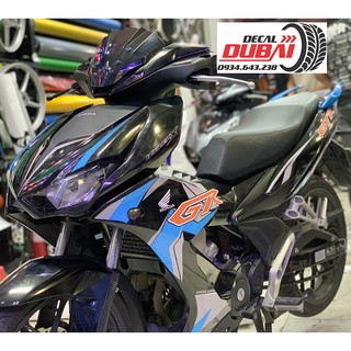 Tem Trùm Winner X Đen Xanh GTR