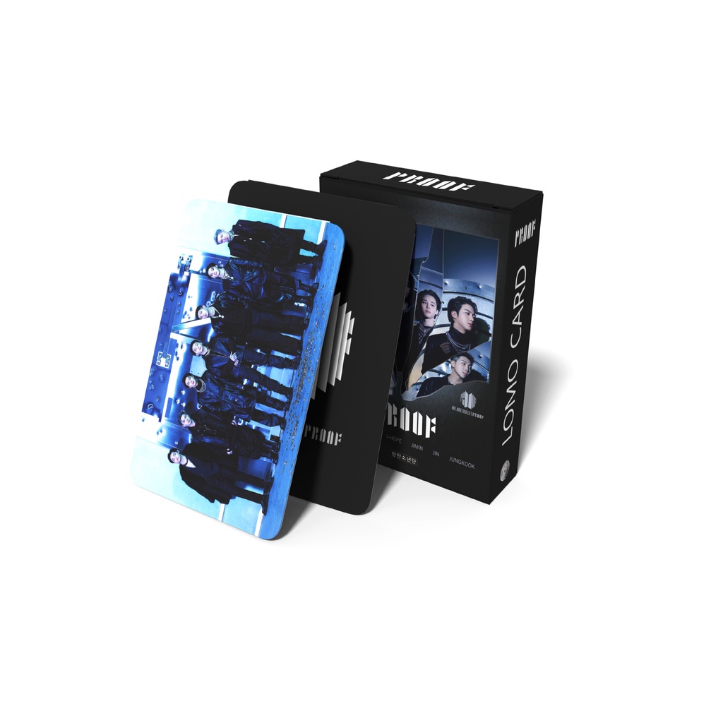 Set 55 Tấm Thẻ Ảnh Lomo Các Thành Viên Nhóm BTS