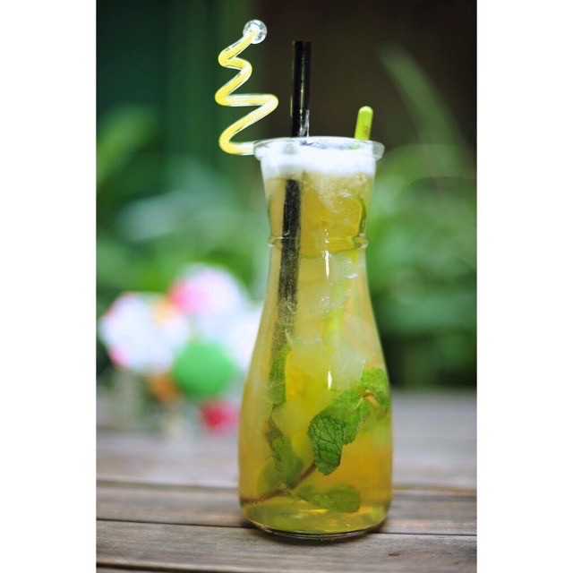 LY THỦY TINH IN HOA VĂN CHỮ LOVE_ LY TRÀ SỮA/ NƯỚC ÉP 500ML
