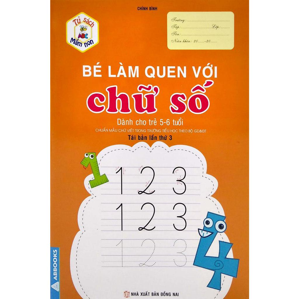 Sách Tủ Sách Mầm Non - Bé Làm Quen Với Chữ Số