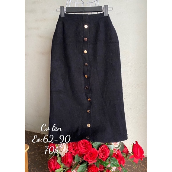 Chân váy len, dạ kiểu