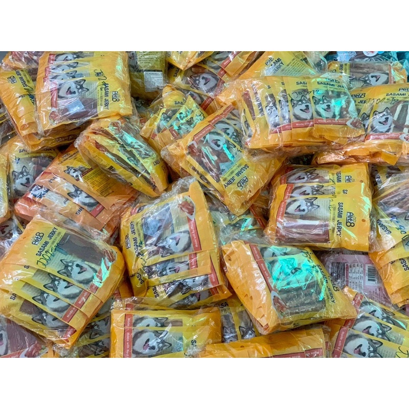 🇹🇭 Snacks Xương Thưởng Gà Sấy PET8 SASAMI JERKY Nhiều Mẫu Gói Nhỏ