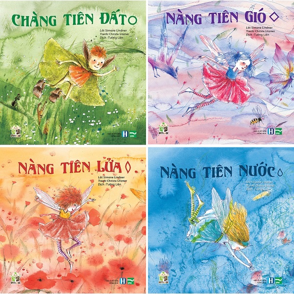 Sách thiếu nhi - Combo Bộ 4 câu chuyện tiên (có sách lẻ)