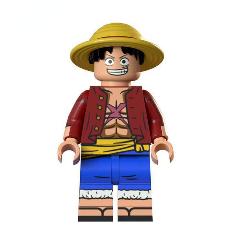 Đồ Chơi Lắp Ráp Mô Hình Nhân Vật Luffy Hoạt Hình Nhật Bản