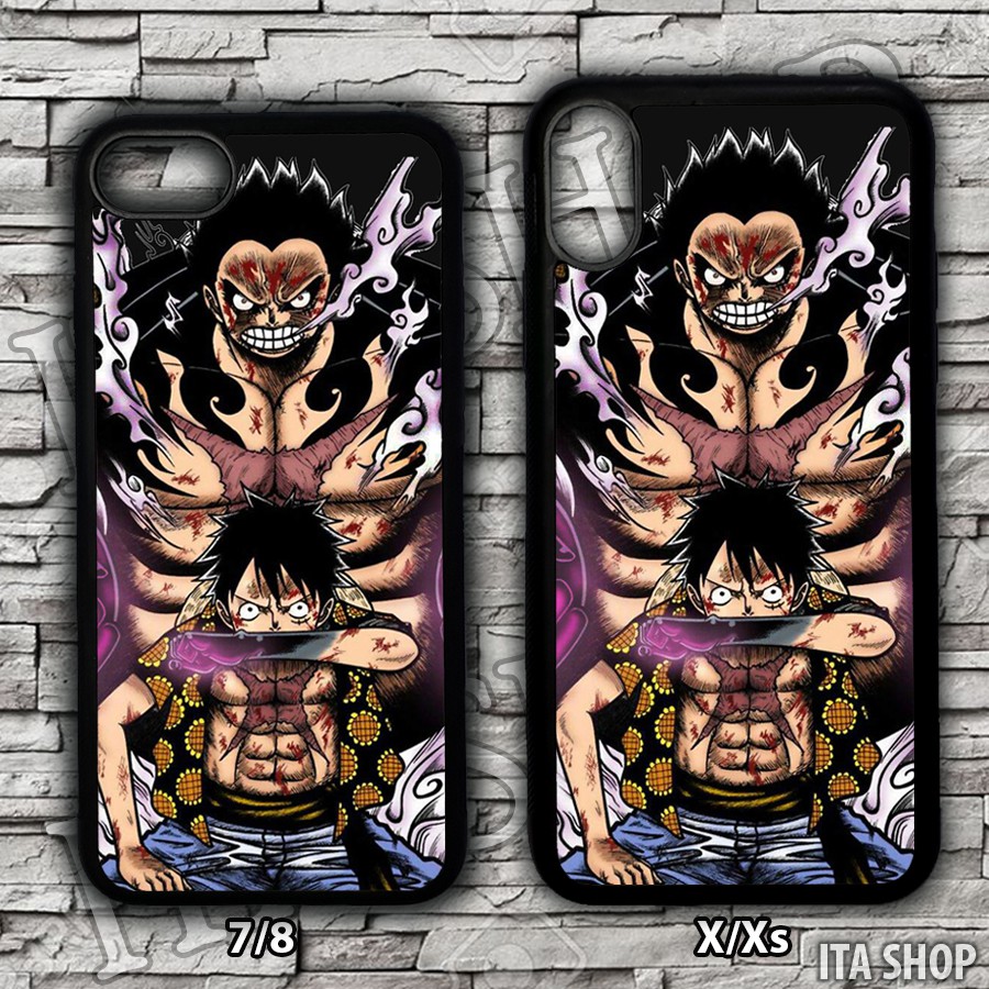 Ốp Lưng Điện Thoại Iphone 5/5s 6/6s 6+/6s+ 7/8 7+/8+ X/Xs - Ốp Lưng One Piece Luffy G4