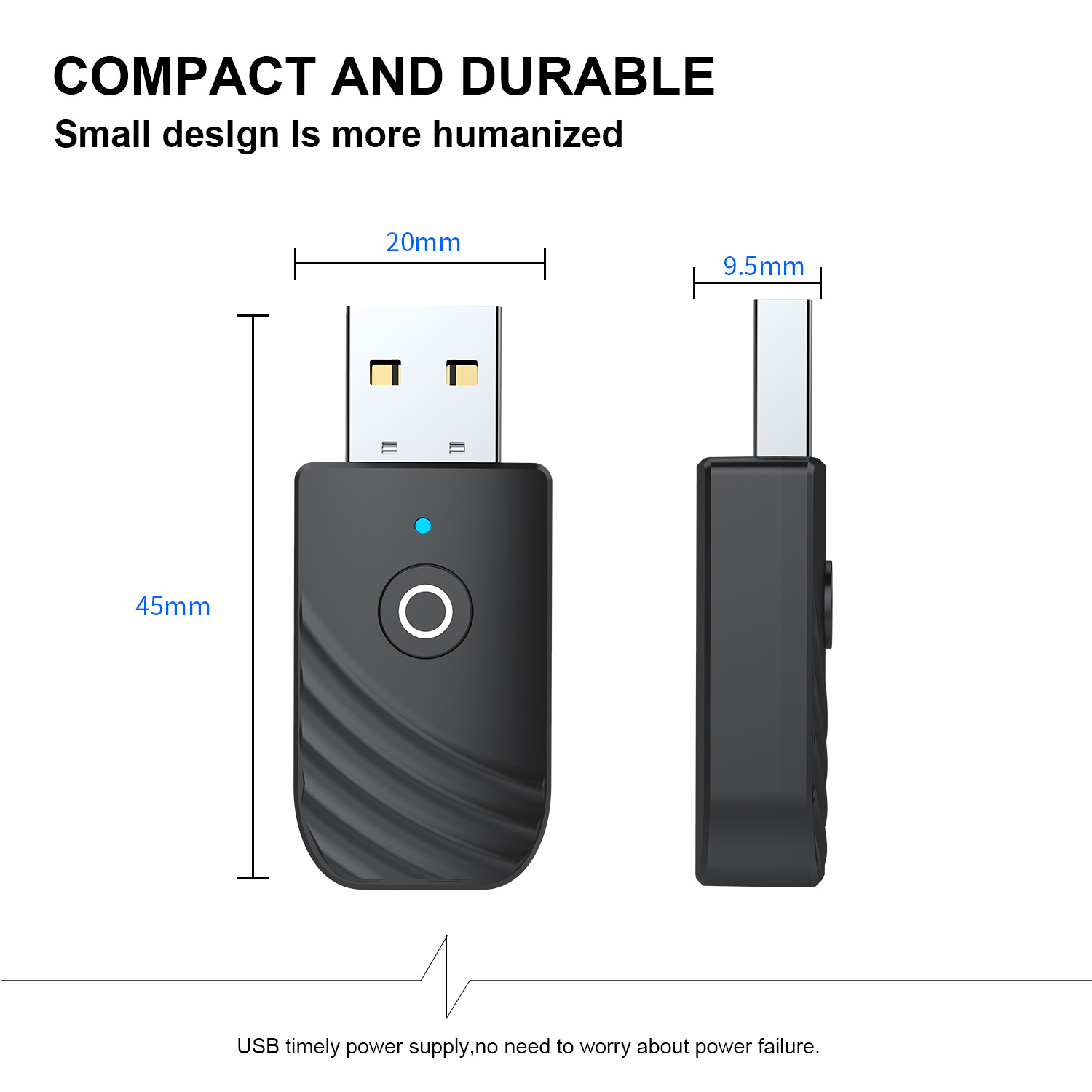Bộ Thu Phát Âm Thanh Bluetooth 5.0 Cho Tv / Máy Tính / Xe Hơi / Xe Tải | BigBuy360 - bigbuy360.vn