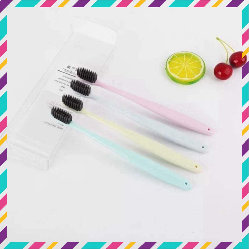 Sét 4 bàn chải lúa mạch muji cực xịn !!
