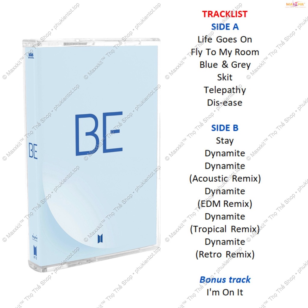 Băng cassette BTS - BE - LIFE GOING ON  - EAS Records