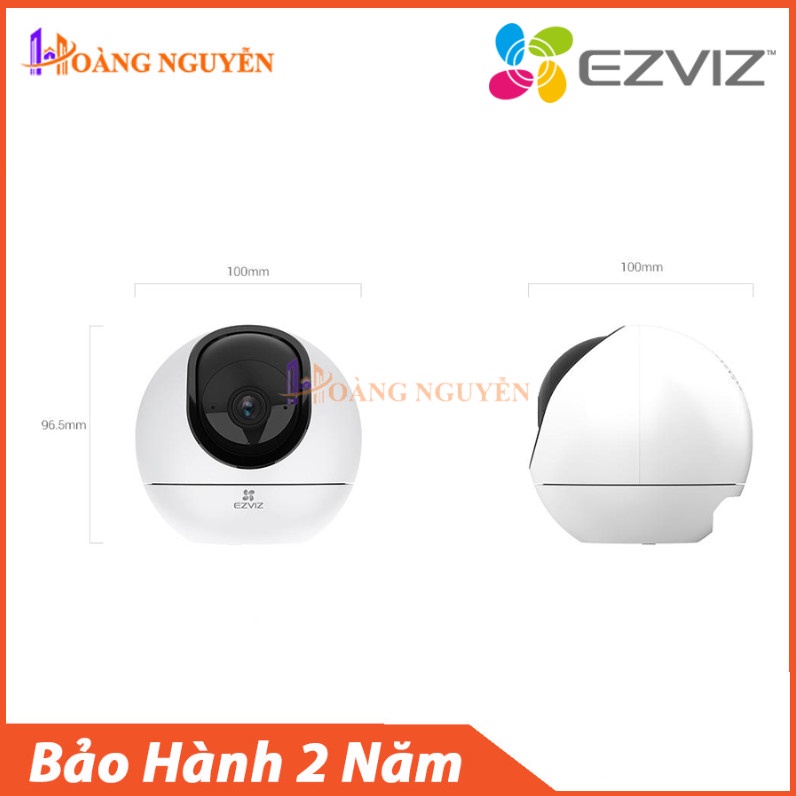 [NHÀ PHÂN PHỐI] Camera wifi EZVIZ C6 2K - Quay Quét 2 Chiều,Trang Bị Micro kép,Lọc Tiếng Ồn &amp; Âm Thanh Nền