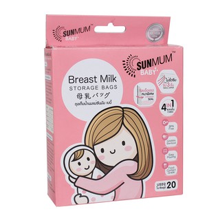 Túi trữ sữa sunmum new 20pcs