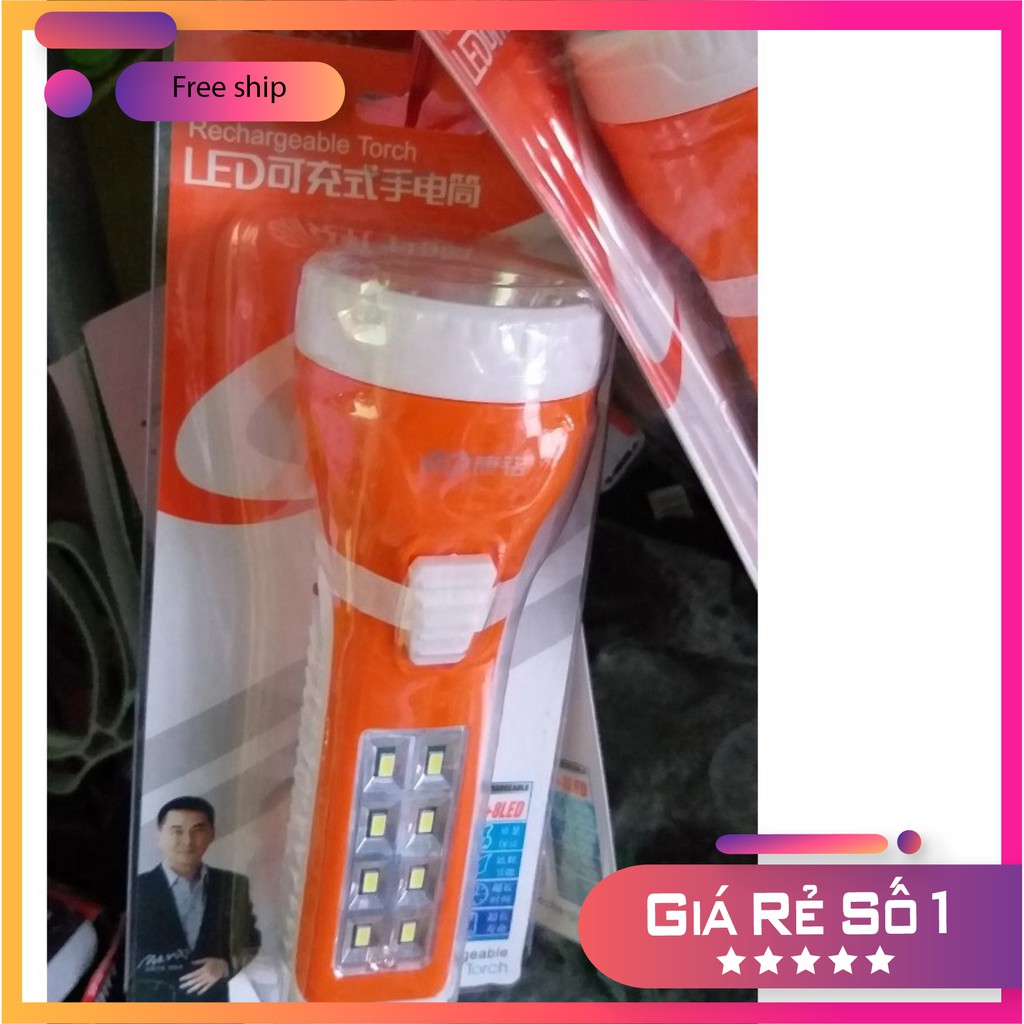 FREESHIP ĐÈN PIN LED SẠC ĐA NĂNG 2 TRONG 1 -THSHOP
