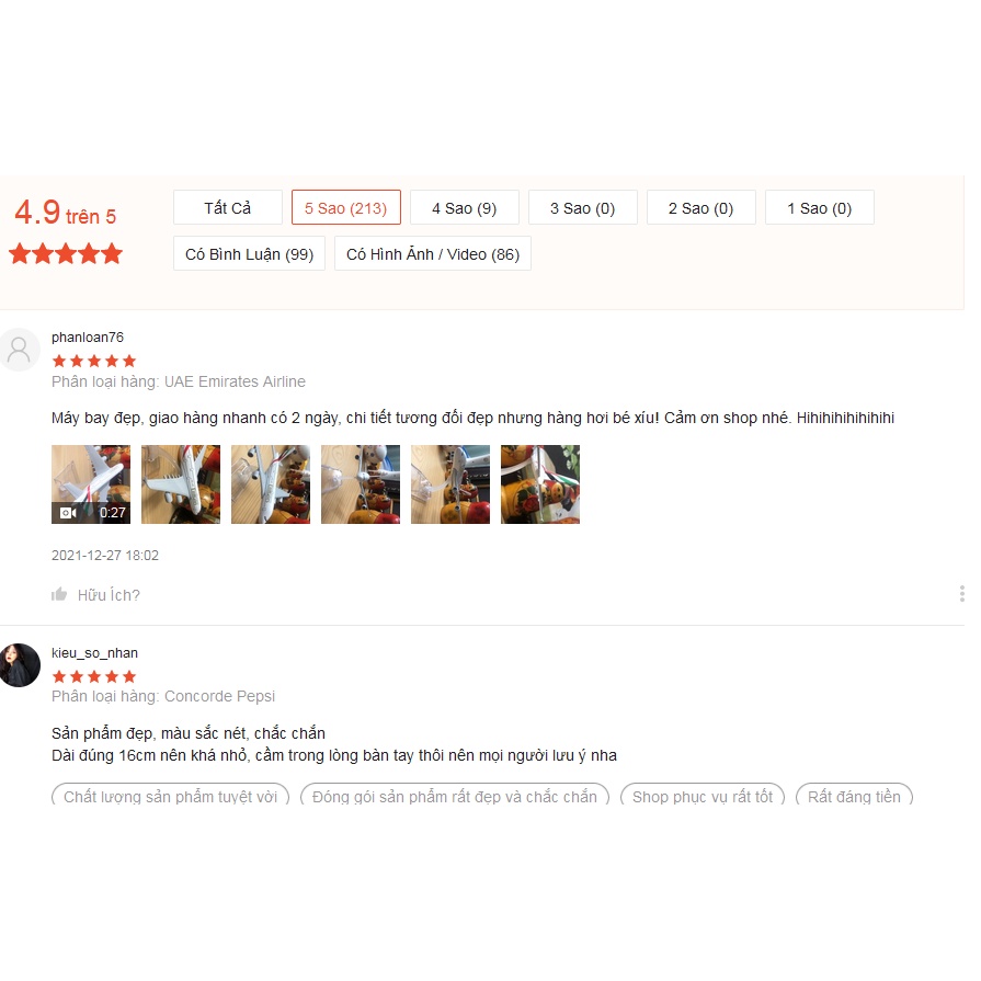 Mô Hình Máy Bay - Tổng Hợp Máy bay mô hình các hãng hàng không đúc Kim Loại có kèm đế trưng bày | Z Shop