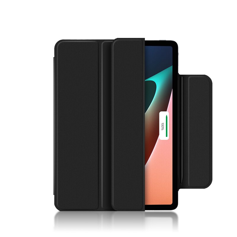 Ốp Bao Da Máy Tính Bảng Từ Tính Có Ngăn Đựng Bút Cho Xiaomi Mipad5 Mi Pad 5 Pro / Pad5 11 Giá Đỡ