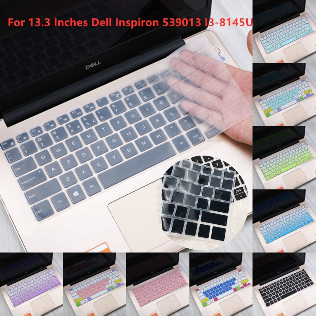 Dành cho Dell Inspiron 13,3 inch 539013 I3-8145U Miếng Dán Bàn Phím Laptop Silicon Siêu Mỏng