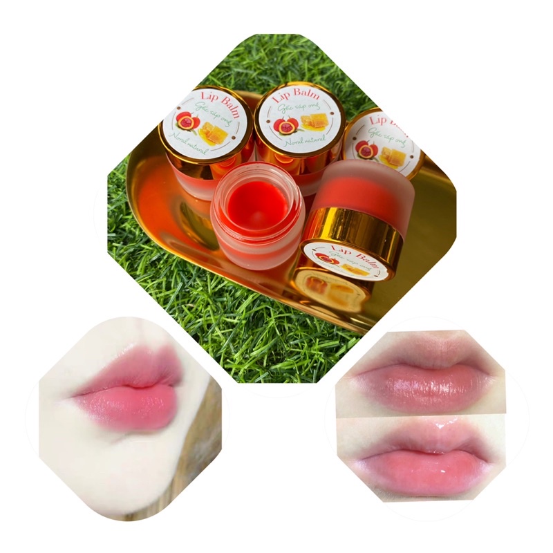 Son Dưỡng Gấc ,Sáp Ong Kích Hồng Môi Sau Phun Xăm