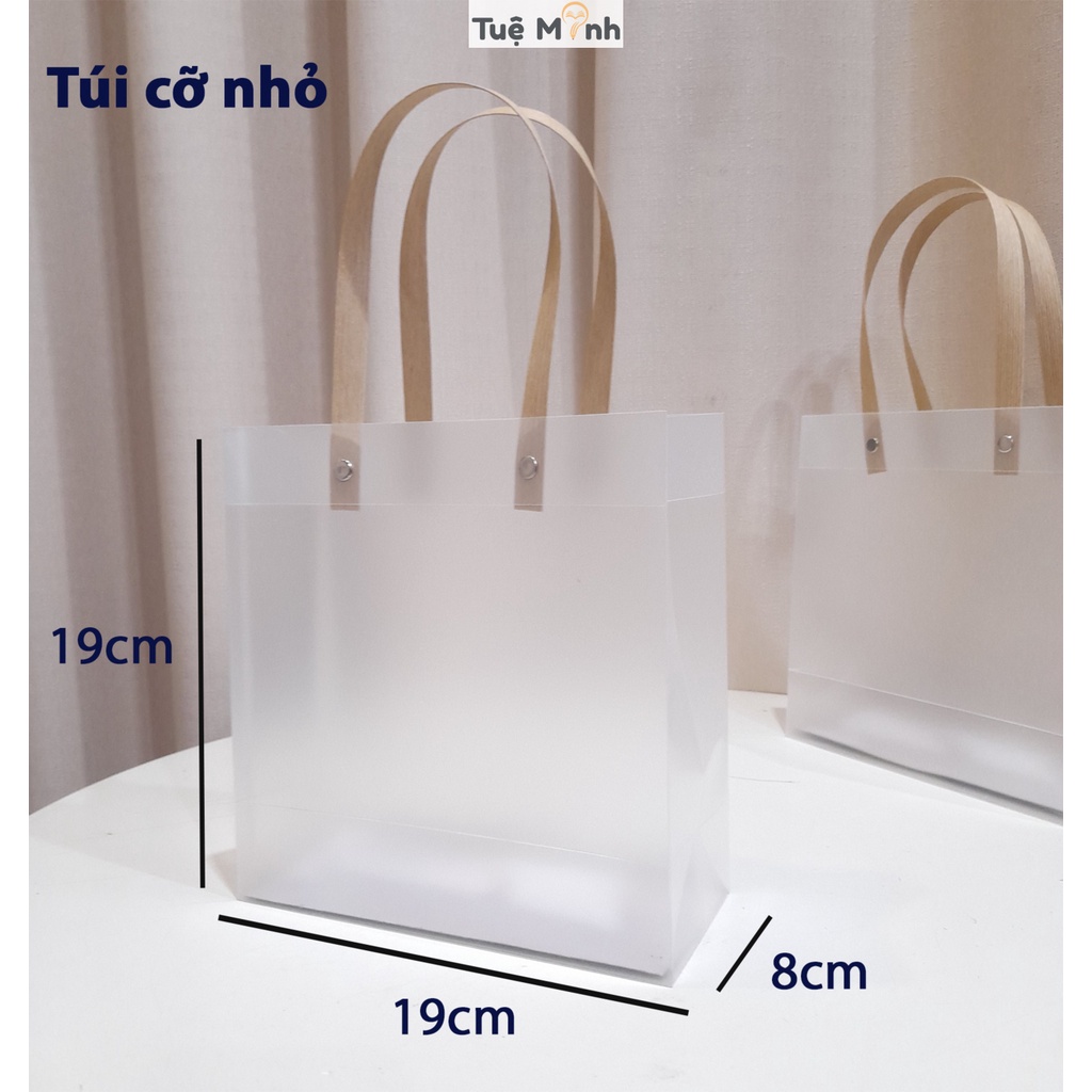 [Mã LIFE1003ALL giảm 10% đơn 50K] Túi đựng quà trong suốt mờ chống nước độc đáo, túi quà tặng sinh nhật, 20/11 kỷ niệm