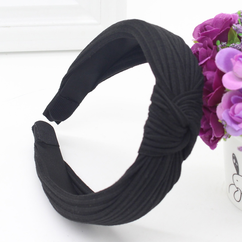 Băng Đô Vải Thắt Nơ Xinh Xắn Cho Nữ