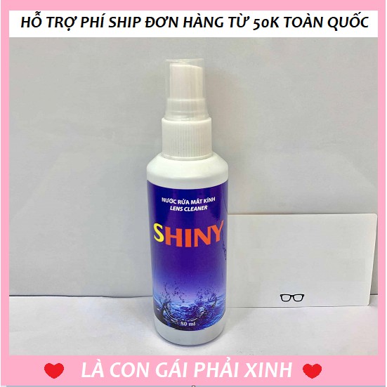 Chai nước rửa mắt kính chuyên dụng 100ml