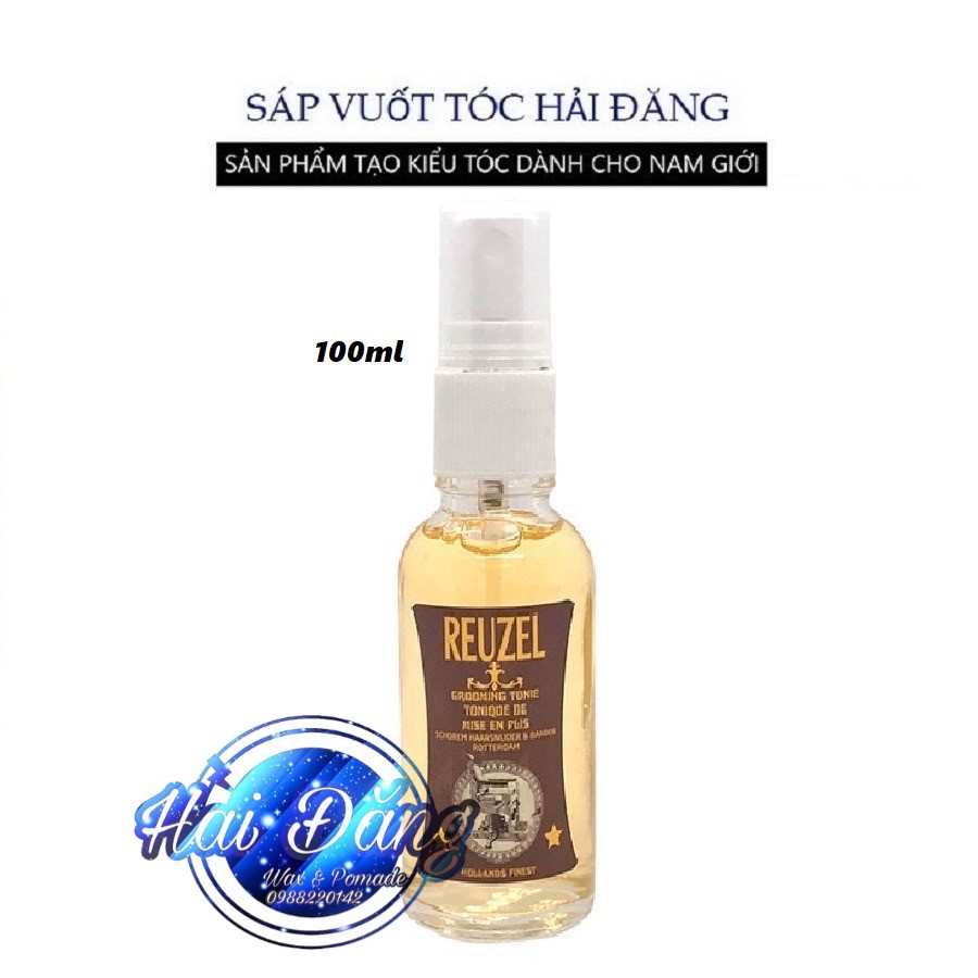 Chai Xịt Tạo Phồng Giữ Nếp Reuzel Grooming Tonic Chính Hãng - Pre-Styling Reuzel Grooming Tonic