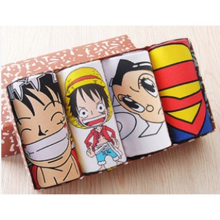 Set 4 quần lót hoạt hình nhật bản