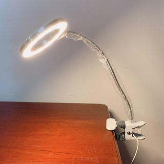 Đèn led kẹp bàn nối mi, đèn nối mi, dụng cụ nối mi_HUY HOÀNG MI