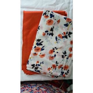 Vải áo dài lụa hoa nhí