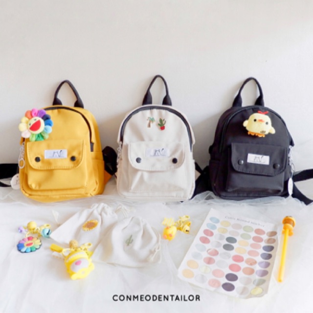 CONMEODENTAILOR  Ghim cài thú bông