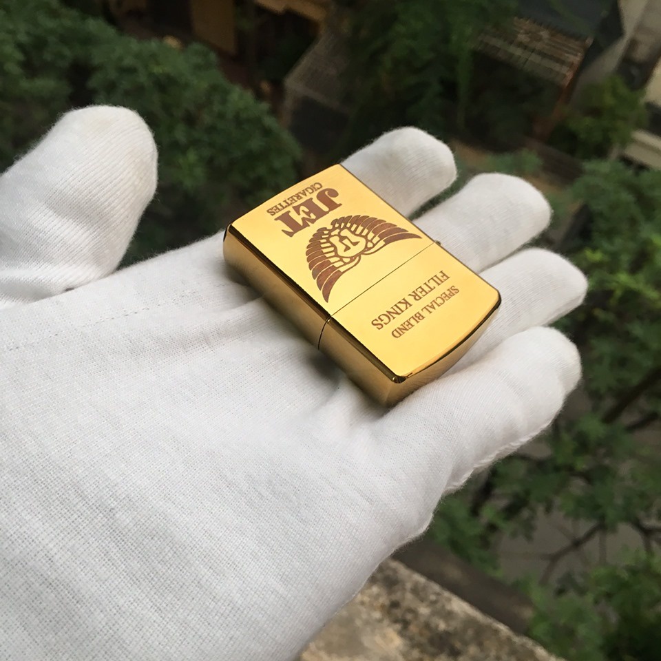 Bật Ziptpo Logo Jetttt