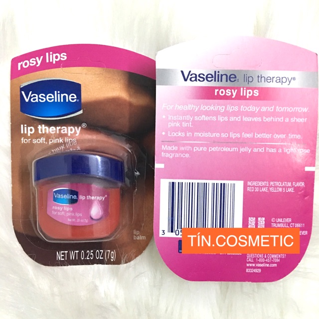 SON DƯỠNG MÔI VASELINE MINI