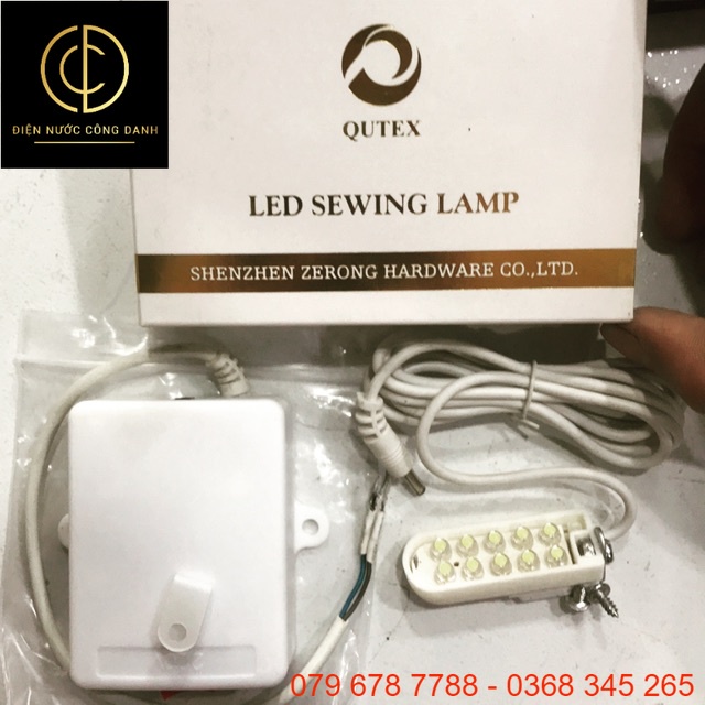 Đèn led gắn máy may 10 bóng