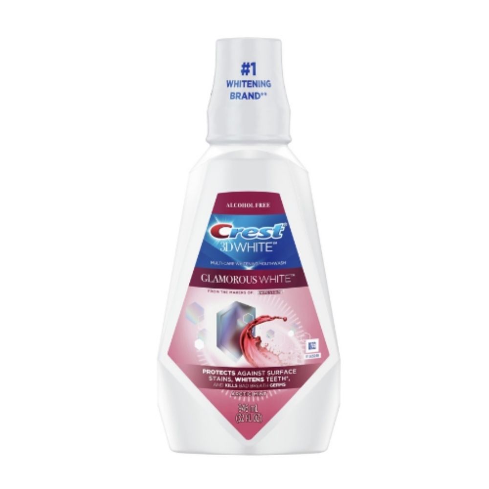 Nước xúc miệng Crest 3D White Glamorous / Advanced 1 lít trắng răng, hàng Mỹ