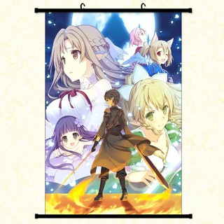 Poster vải anime Sword art online 40x60cm - SAO - tranh vải