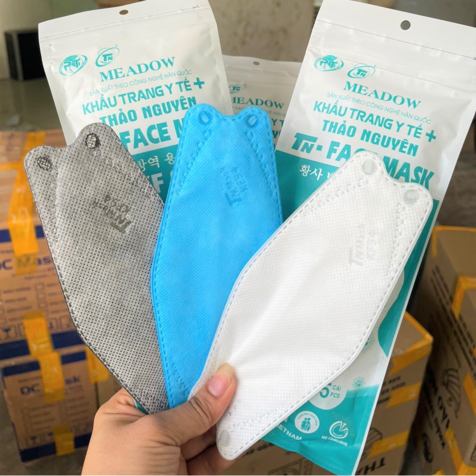 Set 10 Chiếc Khẩu Trang 4 Lớp KF94 KENKO MASK Xuất Hàn Quốc, Chống Bụi Mịn Cao Nhất Và Kháng Khuẩn Hàng Cao Cấp