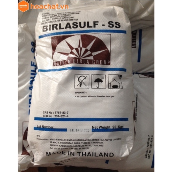 Natri sunfit  Tổng Kho Hoá Chất Việt Nam  500g